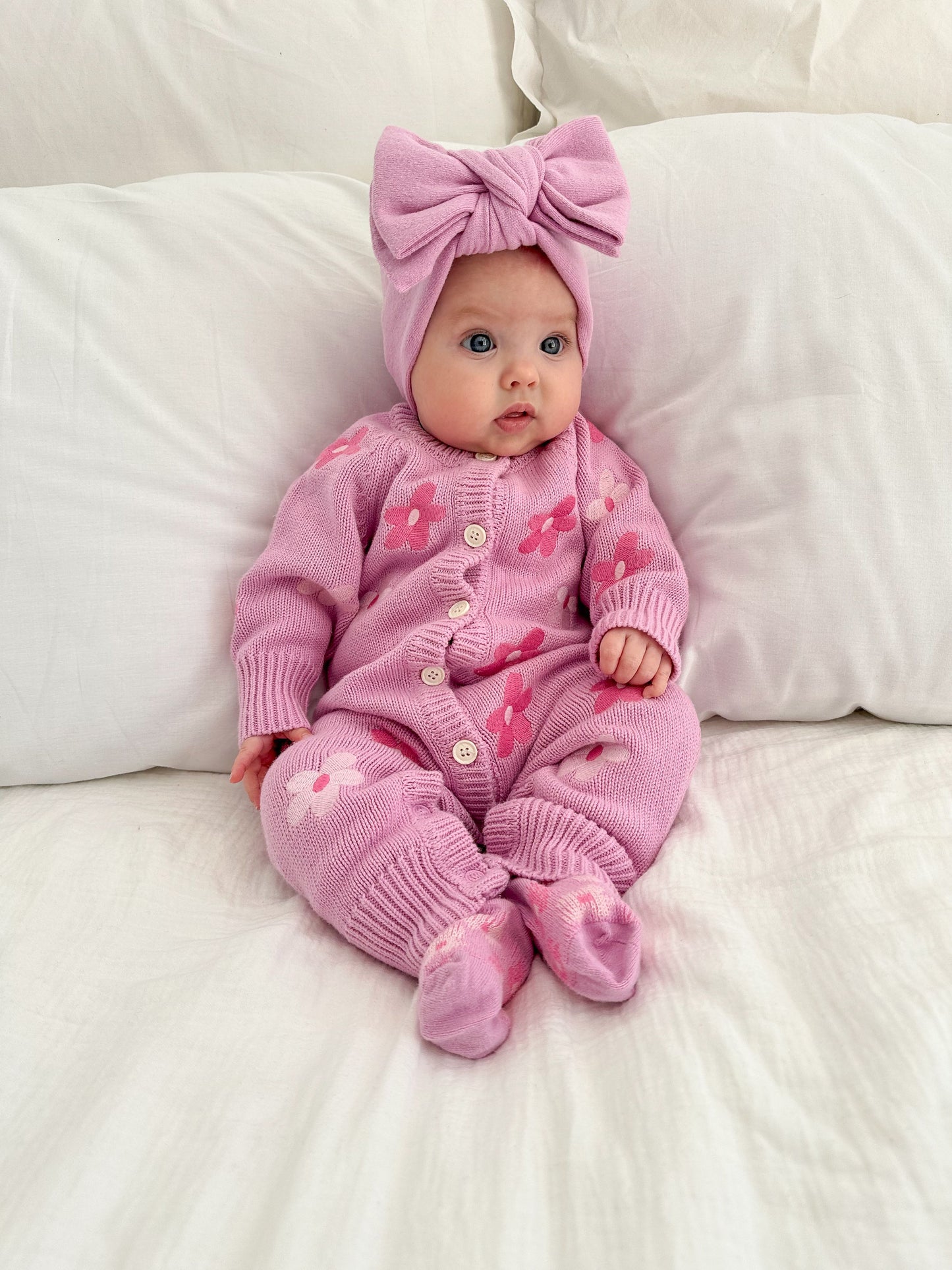 CLASSIC KNIT ROMPER | CORA