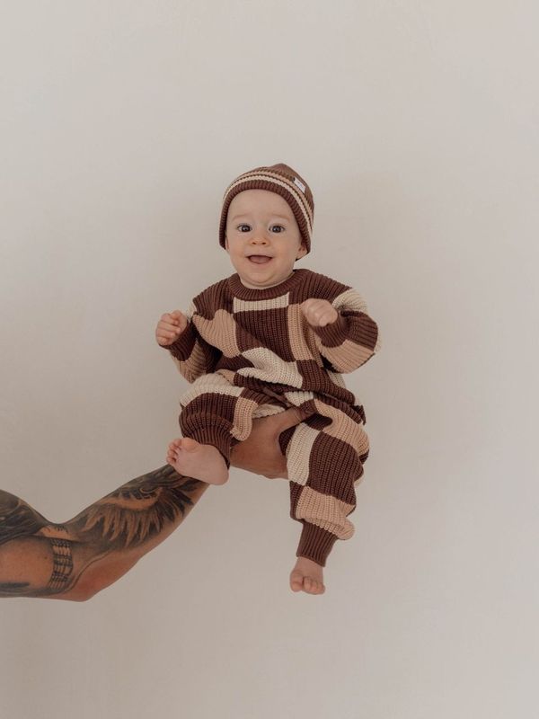 WINTER PLAYSUIT | CHECKS