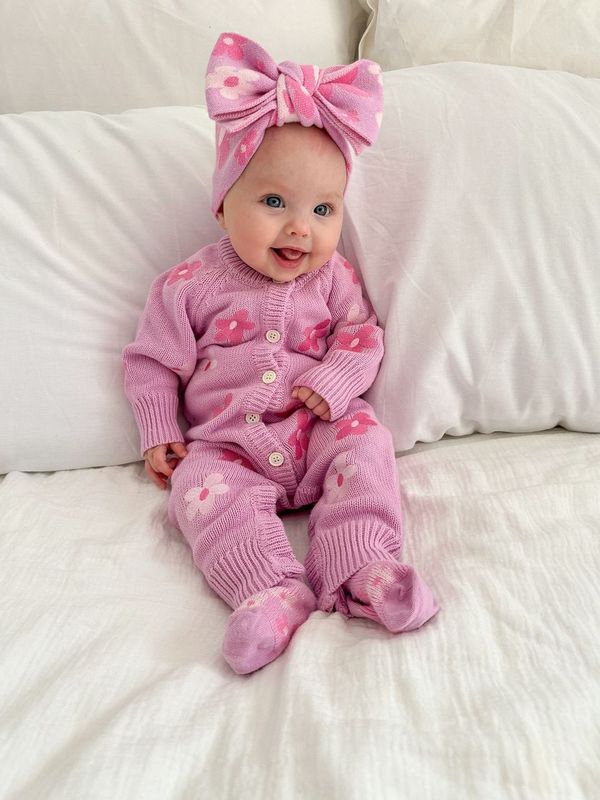 CLASSIC KNIT ROMPER | CORA