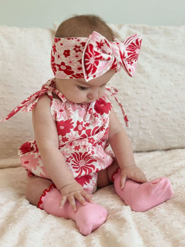 EVA BUBBLE ROMPER | ROSA
