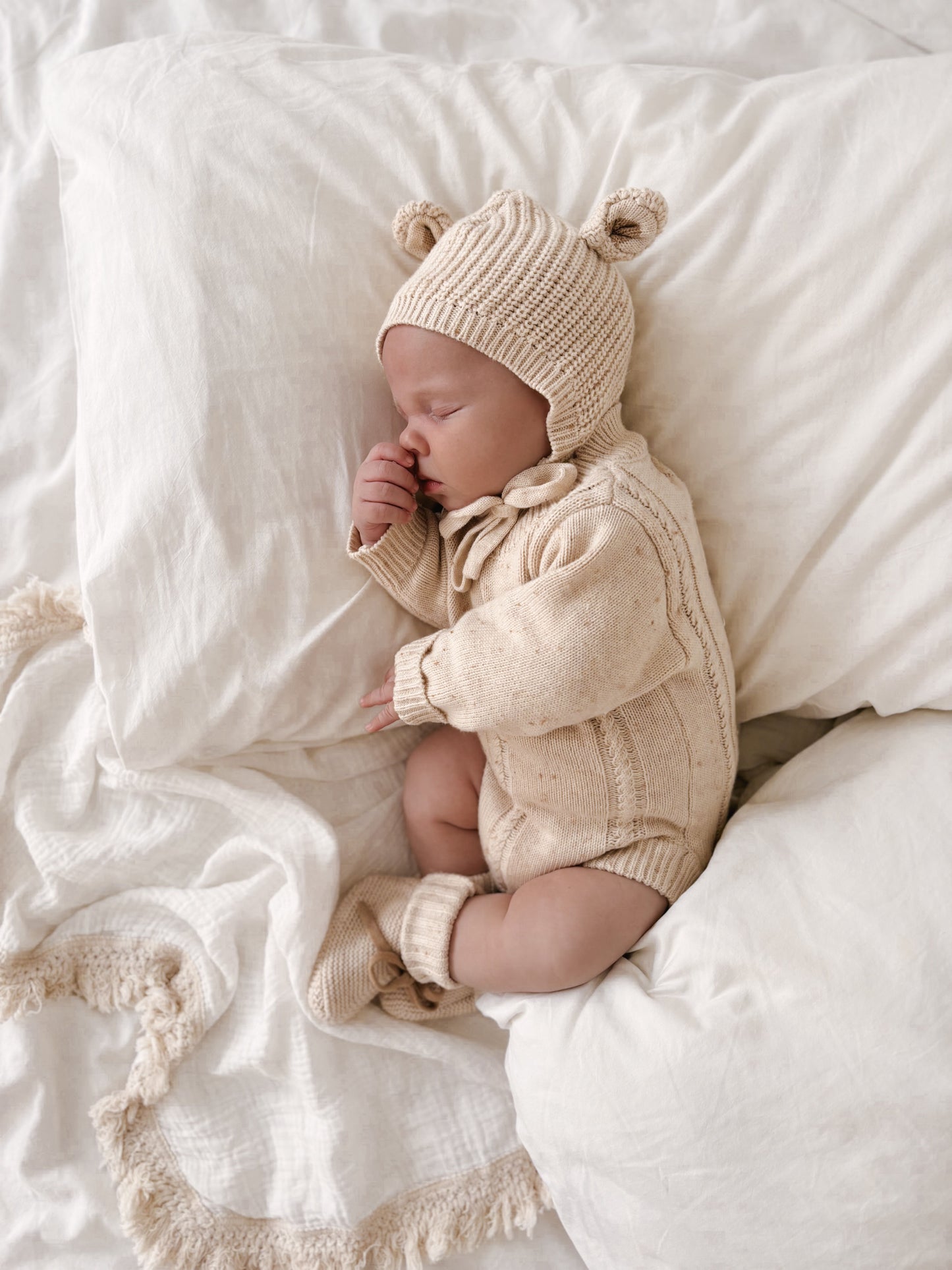 HEIRLOOM ROMPER | BISCOTTI FLECK