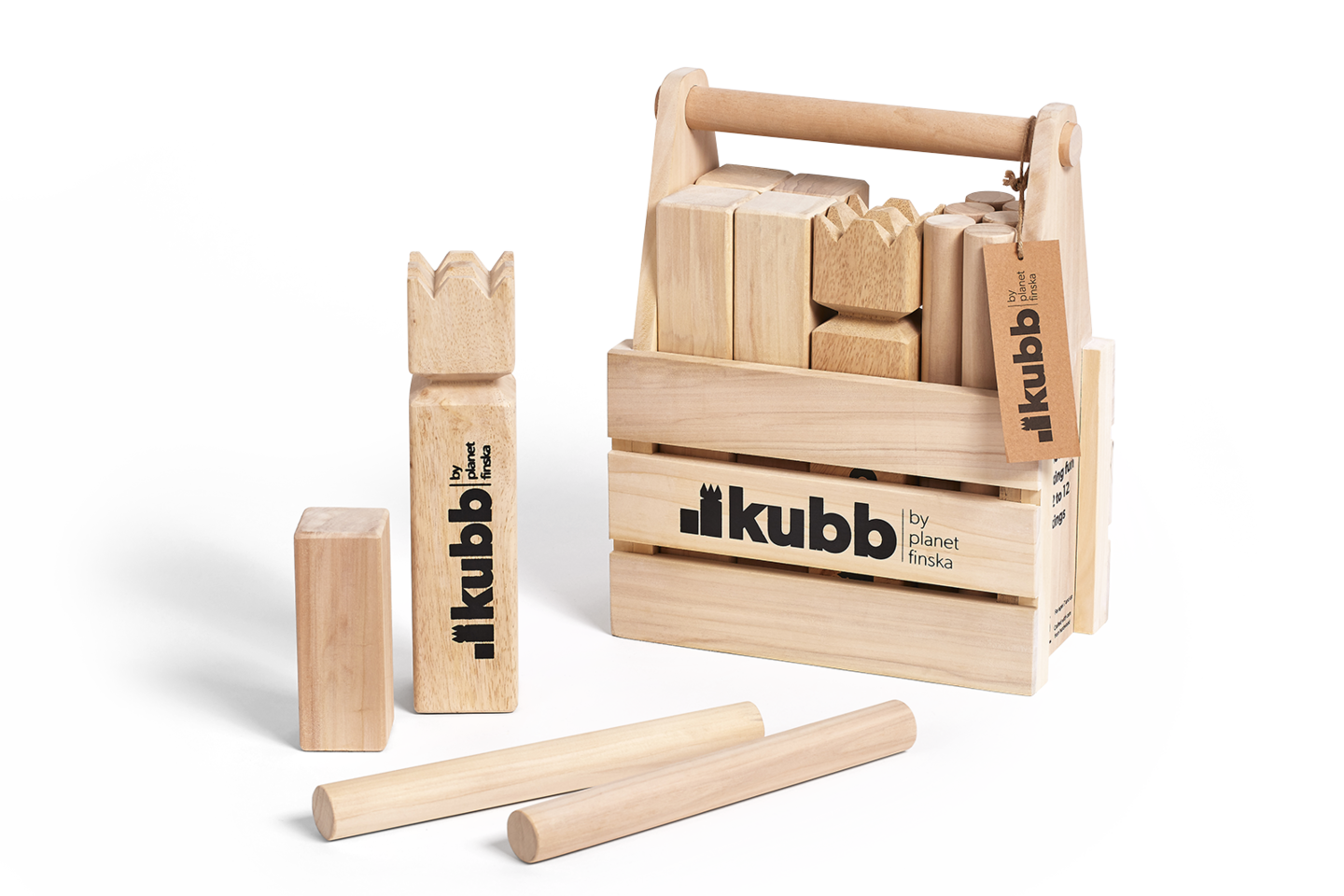 Kubb in Crate