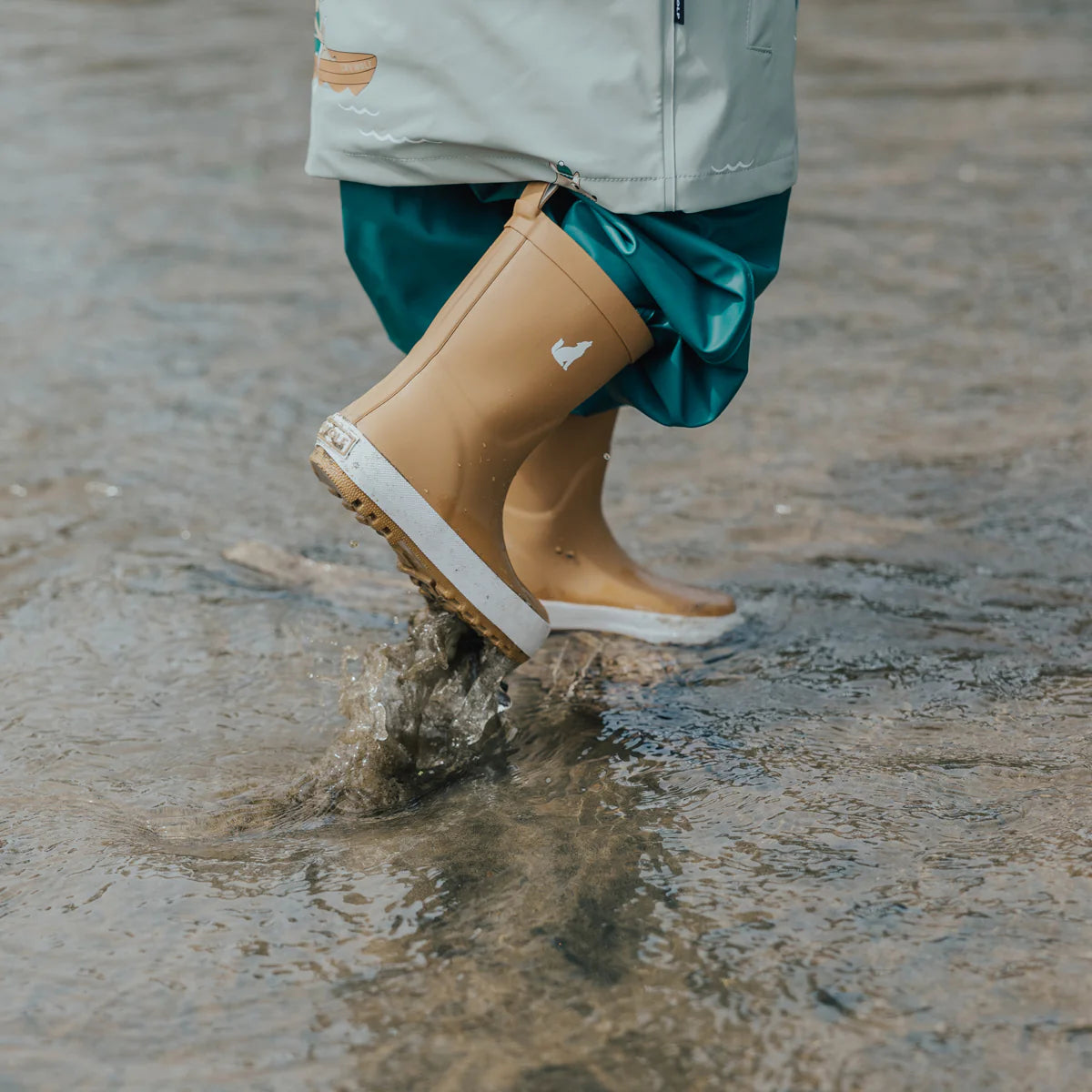 Crywolf Rain Boots- Tan