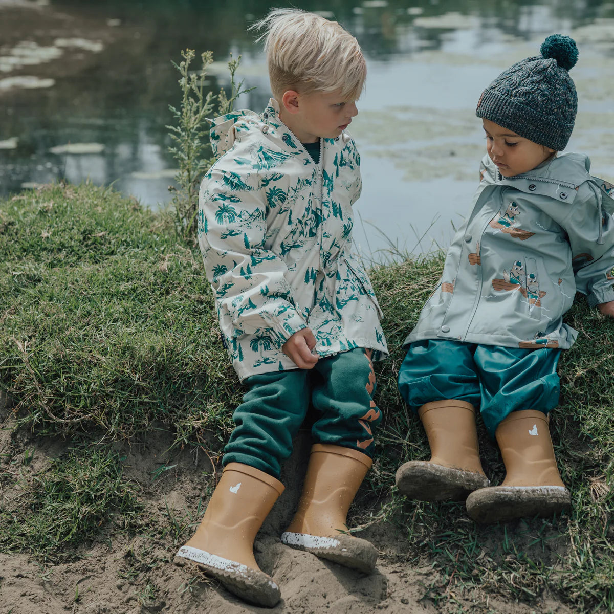 Crywolf Rain Boots- Tan