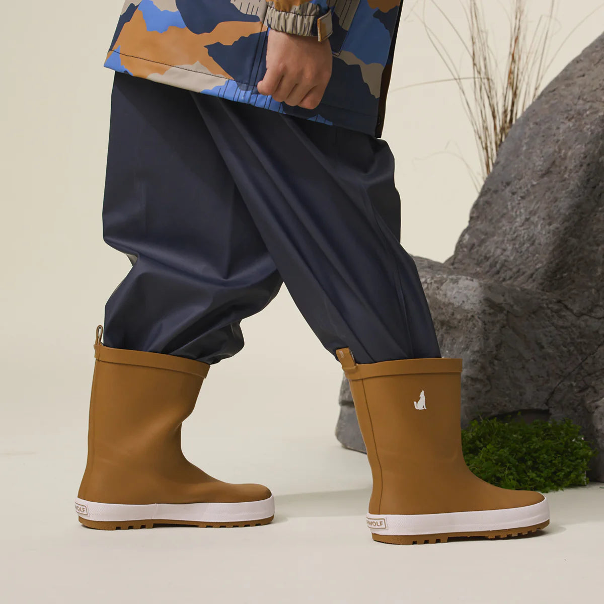 Crywolf Rain Boots- Tan